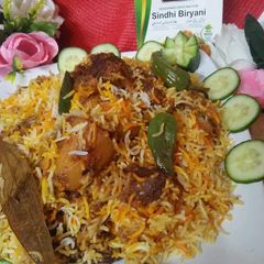 A picture of Sindhi Biryani.