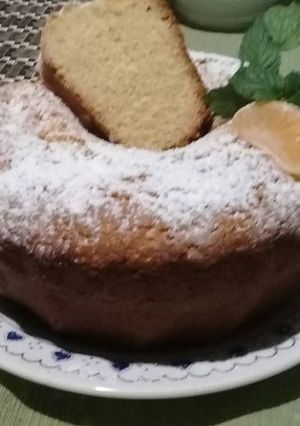 Una foto de Torta de mandarina