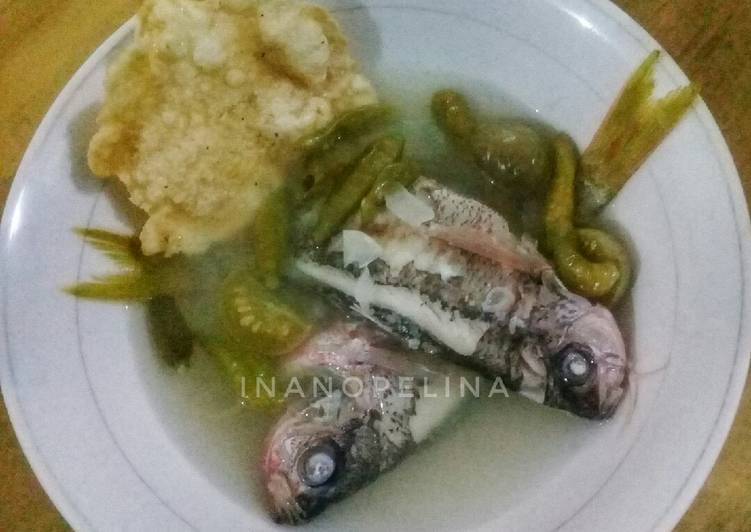 Langkah mengolah Sop ikan, Bisa Manjain Lidah