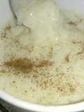 Arroz mochi con leche (arroz de sushi)