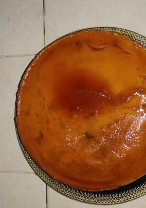Una foto de Pastel imposible (chocoflan)