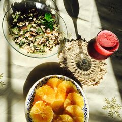 A picture of Ultimate Healthy Breakfast with Savoury Pearl Barley.