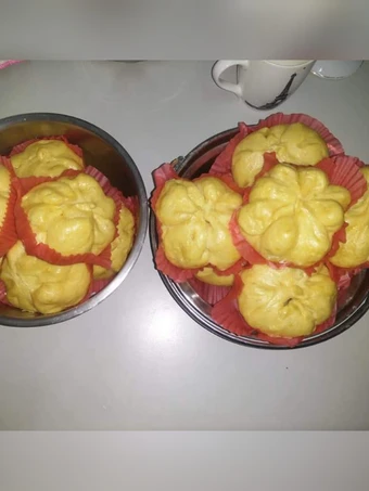 Cara Mudah Membikin Resep Bakpao labu kuning isi daging ayam yang Sempurna Anti Ribet, Uenak Banget