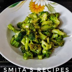 Broccoli stir fry A picture of Broccoli stir fry.