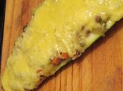 Una foto de zapallito relleno con arroz