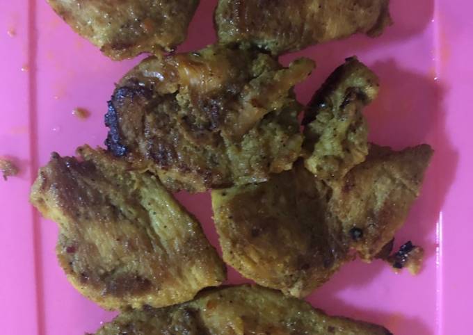 Resep Dada ayam fillet panggang (teflon) - diet, Sempurna