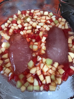 Foto resep Es Buah Warna Warni