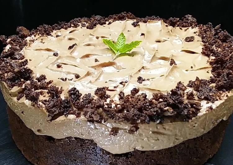 Brownie Schokoladecheesecake