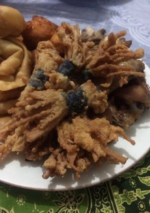 Foto resep Jamur enoki nori crispy ala fe