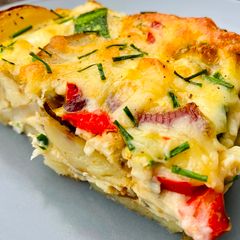 A picture of Vegetable Fritatta.