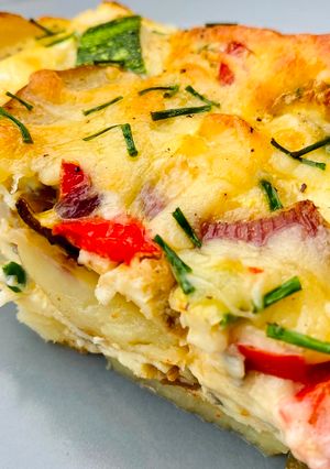 A picture of Vegetable Fritatta.