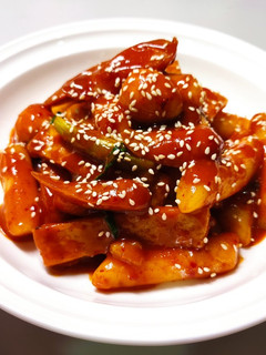 辣炒年糕 떡볶이 的食譜成品照片
