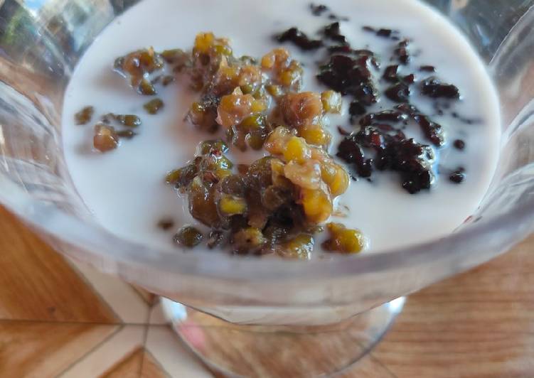 Bubur Ketan Hitam Kacang Hijau Alavid