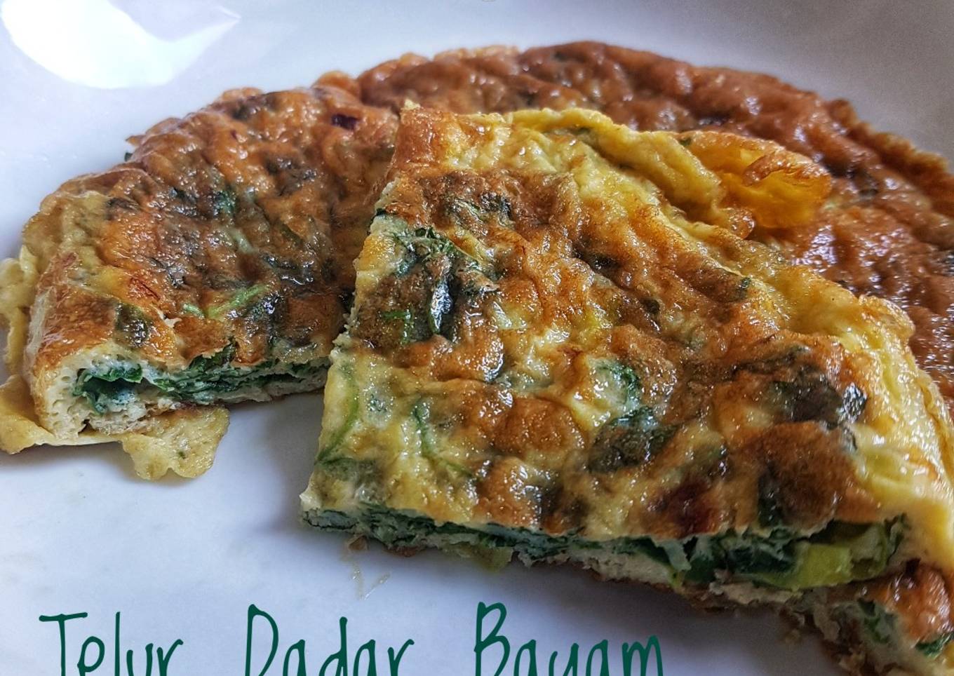 Resep Telur Dadar Bayam yang Bikin Ngiler
