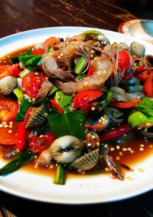 รูปของ ส้มตำทะเล
