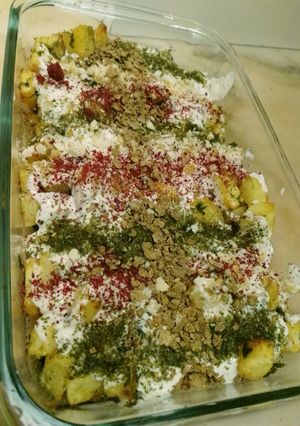 صورة لوصفة سلطة البطاطس مع الزبادي