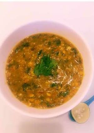 A picture of Vegetarian Dhanshak.