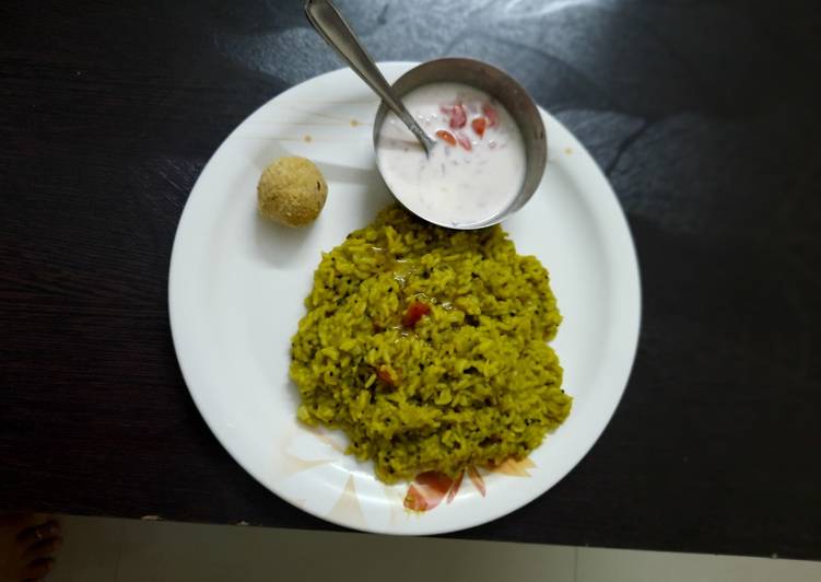 Recipe of Favorite Palak Khichdi