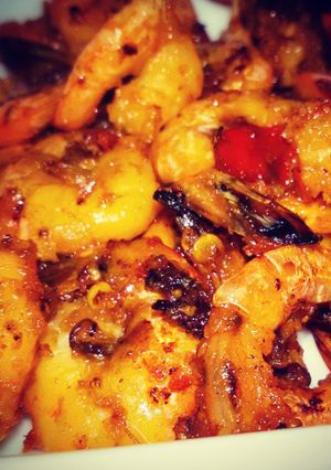 Foto resep Udang Bakar Pedas Bumbu Ketumbar