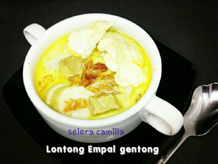 Resep Lontong Empal Gentong Anti Gagal