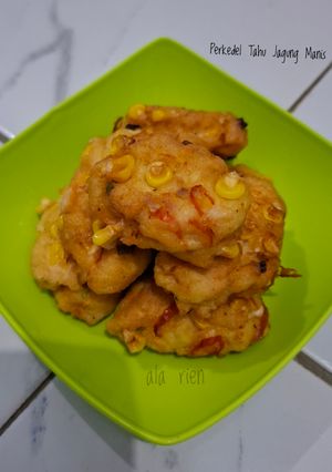 Foto resep Perkedel Tahu Wortel Jagung Manis