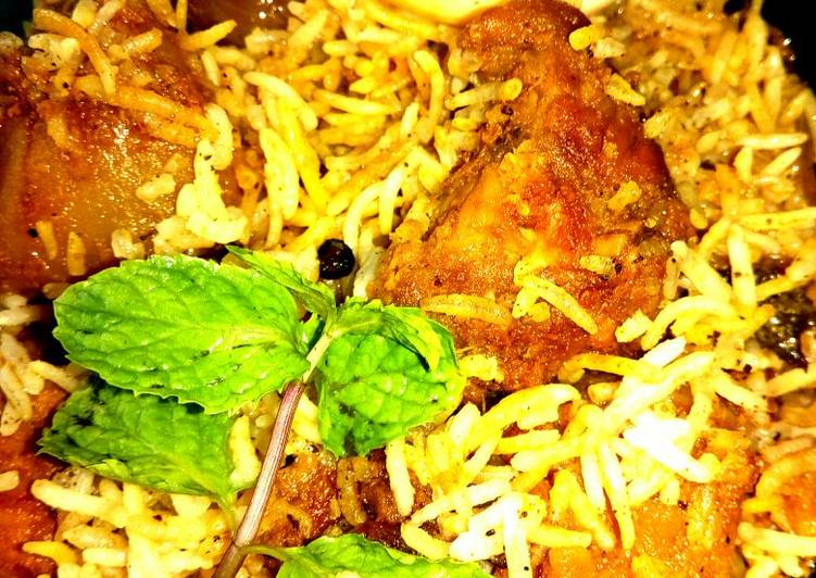 How to Prepare Quick Kolkata style Chicken Dum Biriyani