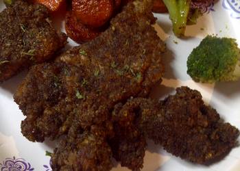 The New Way Serving Recipe Chicken fried pork loin low carb Delicious and Healthy