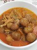 Kalio Kentang dan Ikan Bada Putih