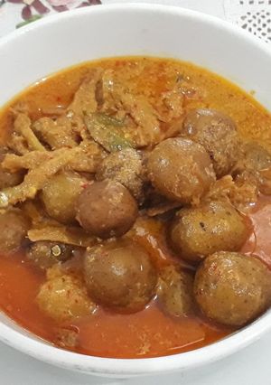 Foto resep Kalio Kentang dan Ikan Bada Putih