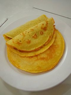Foto resep Pancake Simple Nutella