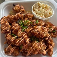 A picture of Hawaiian Mochiko Chicken.