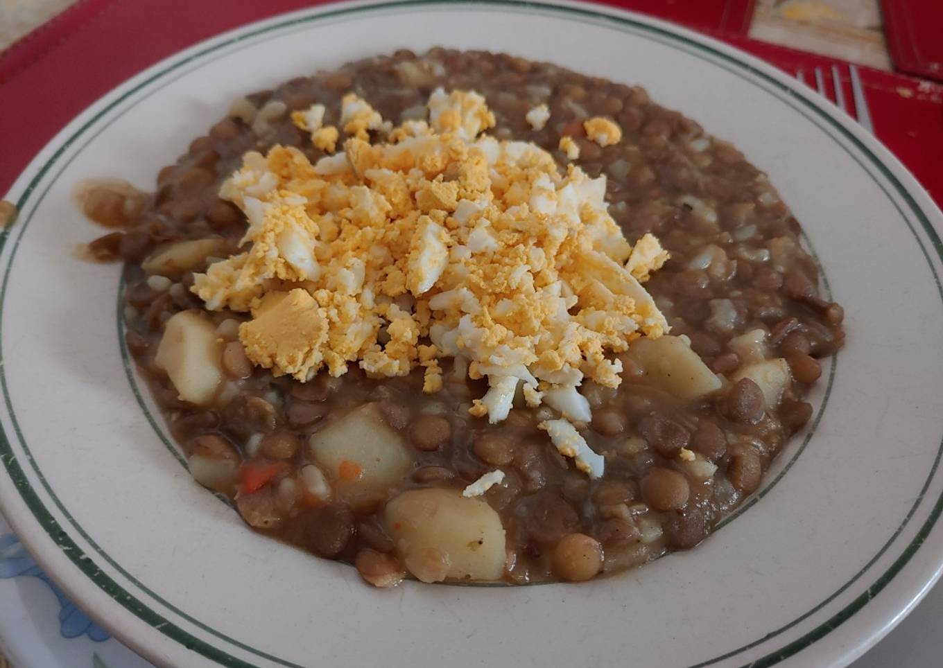 Lentejas con sabor a hogar