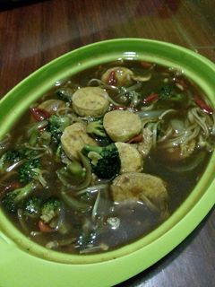 Foto resep Tumis Brokoli Jamur Enoki Egg Tofu (sederhana+seadanya)