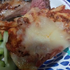 A picture of Lamb and Eggplant Casserole.
