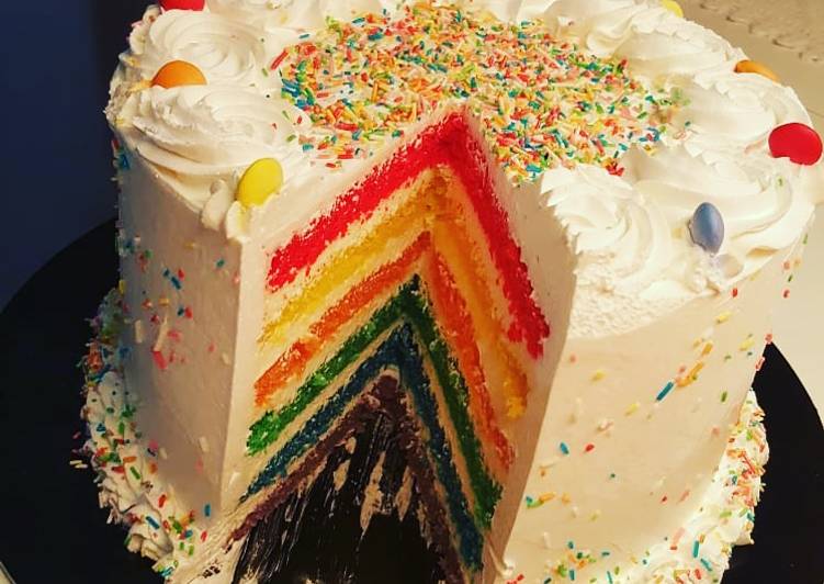 Rainbow Cake