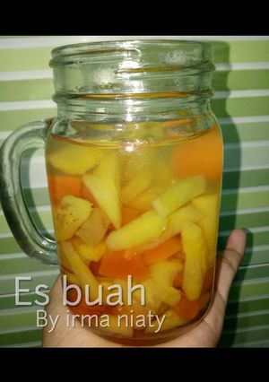 Foto resep Es buah