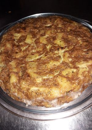 Una foto de Tortilla de papas y cebolla