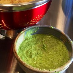 A picture of Citrus Pesto Pasta.