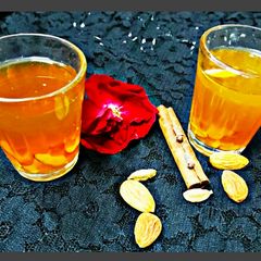 A picture of Kashmiri kahwah.