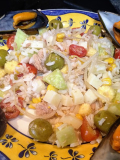 Una foto de Ensalada fresca de arroz