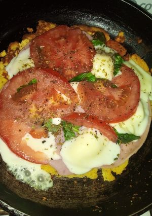 Una foto de Pizza estilo Keto