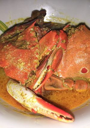 Foto resep Kepiting 🦀 pedas gurih (kare kepiting) gule kepiting keto friendly