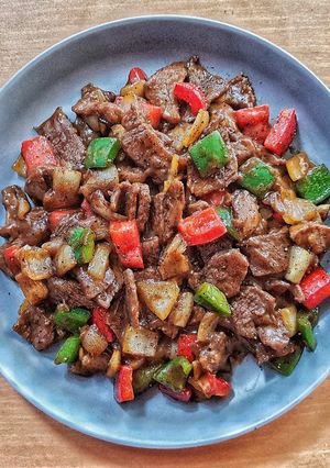 Foto resep Black Pepper Beef (Sapi Lada Hitam)