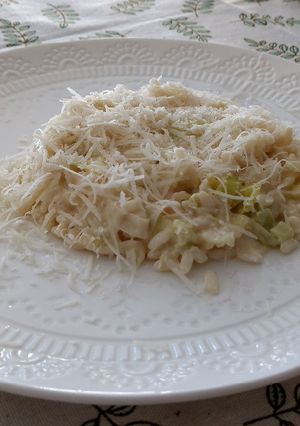 A picture of Simple Leek Risotto.