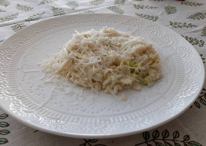 Simple Leek Risotto