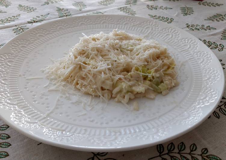 Recipe of Super Quick Homemade Simple Leek Risotto