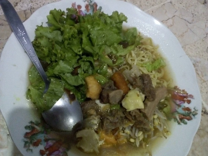 Cara Gampang Membuat Resep Tahu campur ala akyu yang  Bikin Ketagihan Anti Ribet, Lezat Sekali