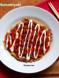 Foto resep Dadar Telur Okonomiyaki