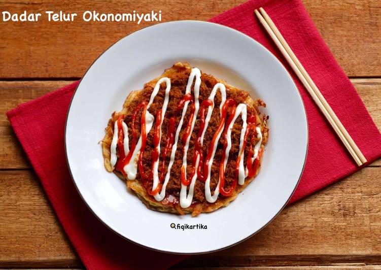 Cara Gampang Membuat Dadar Telur Okonomiyaki yang Bikin Ngiler