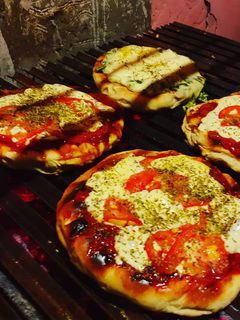 Una foto de Pizza a la parrilla